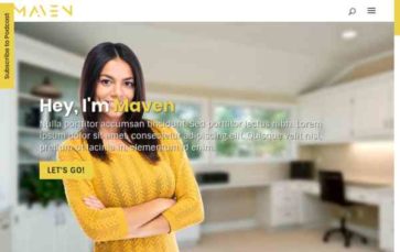 Maven (Divi Soup) - (screenshot desktop)