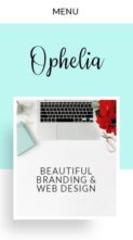 Ophelia (Divi Soup) - (screenshot mobile)