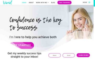 Vivid (Divi Soup) - (screenshot desktop)
