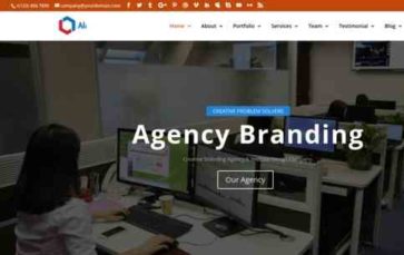 Screenshot Desktop Ali Corporate (screenshot desktop)