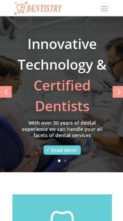 Divi Smile (screenshot mobile)
