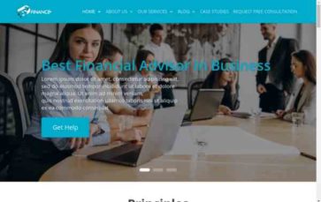 FinancePlus (Divi Theme Center) - (screenshot desktop)