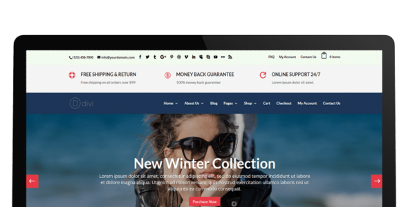 Mercury (Divi Theme Center)
