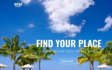 Divi Hotel (screenshot desktop)