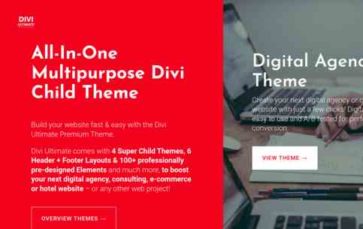 Screenshot Desktop Divi Ultimate (WebsitesGermany) - (screenshot desktop)