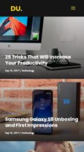 Screenshot Mobile Divi Ultimate (Divi.Help) - (screenshot mobile)