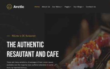Screenshot Desktop Arctic (DiviCoded) (screenshot desktop)