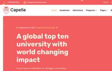 Capella (DiviCoded) - (screenshot desktop)