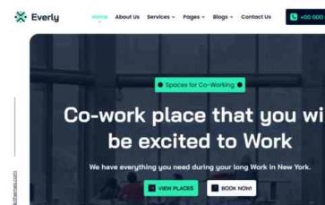 Coworking Space (DiviCoded) (screenshot desktop)
