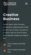 Creative Business (DiviStation) (screenshot mobile)