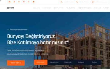 Devrim (screenshot desktop)