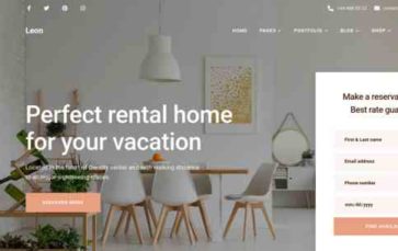 Leon (ThemeShift) (screenshot desktop)