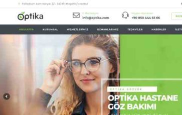 Optika (screenshot desktop)