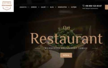 OziRestaurant (screenshot desktop)