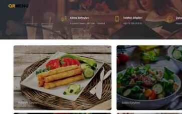 QR Cafe (screenshot desktop)