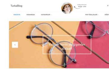 TurkaBlog (screenshot desktop)