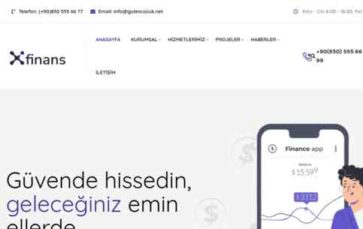 XFinans (screenshot desktop)
