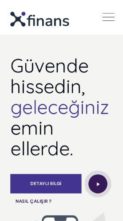 XFinans (screenshot mobile)