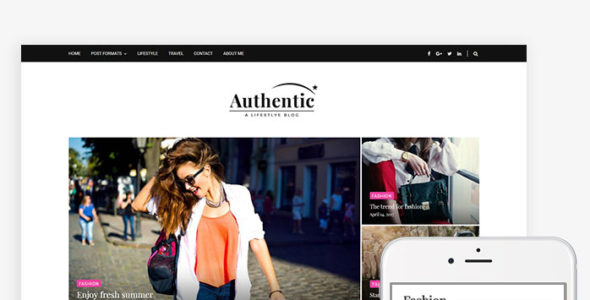 Authentic (EasyBlog Themes)