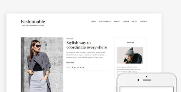 Fashionable (EasyBlog Themes)