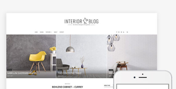 Interior Blog (EasyBlog Themes)