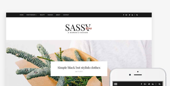 Sassy (EasyBlog Themes)