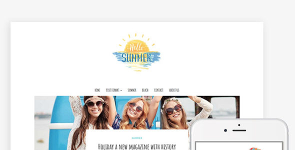 Summer Holiday (EasyBlog Themes)