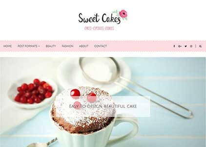Sweet Cakes (EasyBlog Themes)