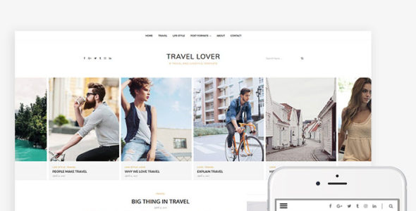 Travel Lover (EasyBlog Themes)