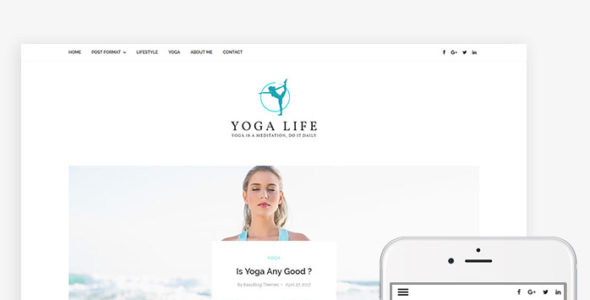 Yoga Life (EasyBlog Themes)