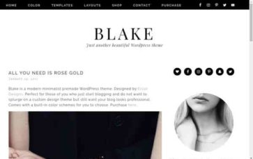 Blake (Eclair Designs) - (screenshot desktop)