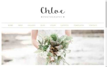 Chloe (Eclair Designs) - (screenshot desktop)