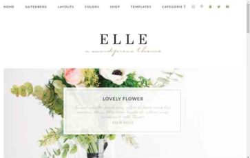 Elle (Eclair Designs) (screenshot desktop)