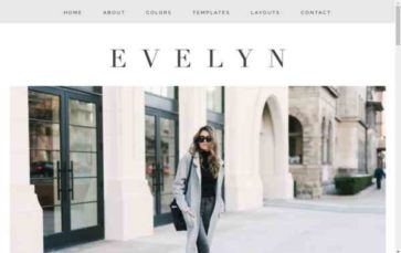 Evelyn (Eclair Designs) - (screenshot desktop)