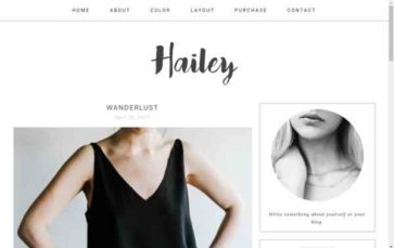 Hailey (screenshot desktop)