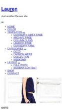 Lauren (Eclair Designs) - (screenshot mobile)