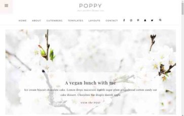 Poppy (Eclair Designs) - (screenshot desktop)