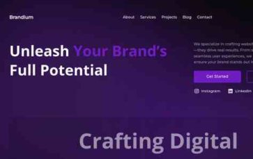 Brandium Pro (screenshot desktop)