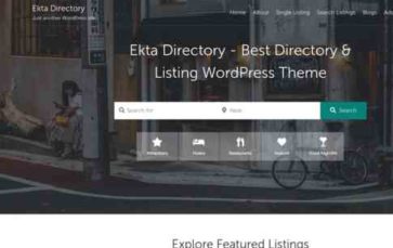 Ekta Directory Pro (screenshot desktop)