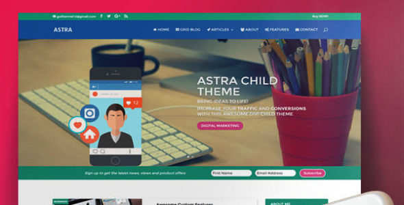 Astra Blog (Elegant Marketplace)