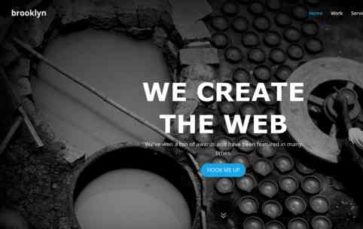 Screenshot Desktop Brooklyn (WP Agency) (screenshot desktop)