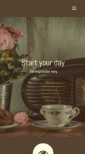 Coffee Cup (screenshot mobile)