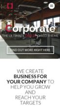 Corporate (Love Divi) (screenshot mobile)