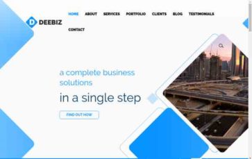 Deebiz (screenshot desktop)