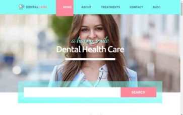 Dental Care (Divi Theme Designer	) (screenshot desktop)