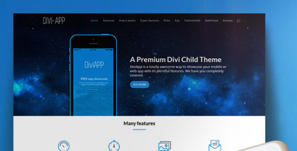 Divi App (Elegant Marketplace)