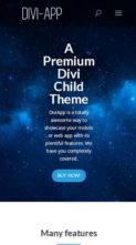 Divi App (DiviChild) (screenshot mobile)