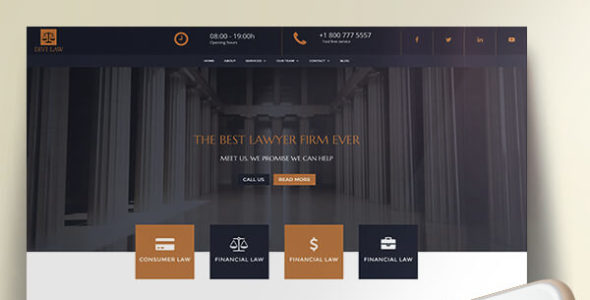 Divi Law (Elegant Marketplace)