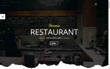 Divi Restaurant (Sawebsolution) (screenshot desktop)