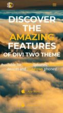 Divi Two (screenshot mobile)